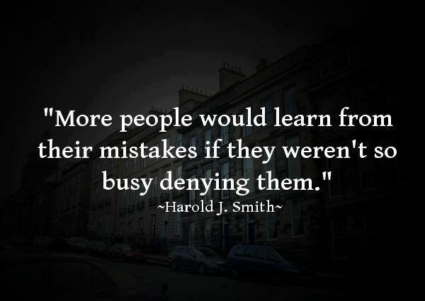 mistakes