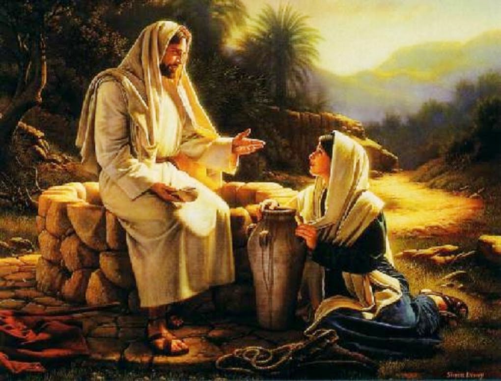 Jesus and the woman at the well