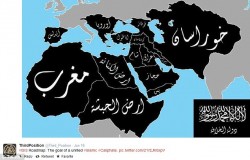 ISIS caliphate projection