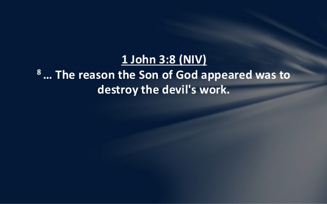 The reason the son of God appeared