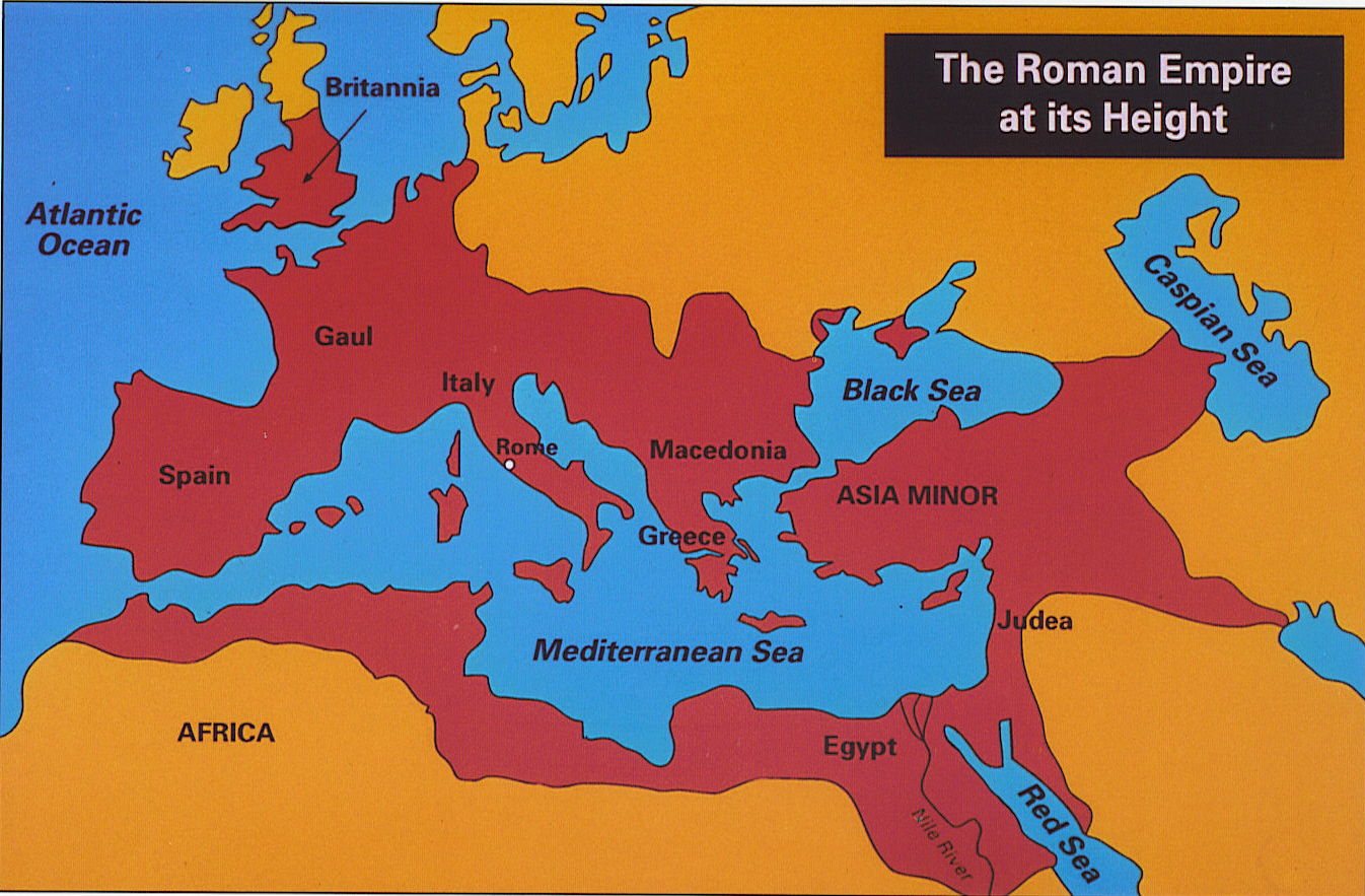 Roman Empire at its height