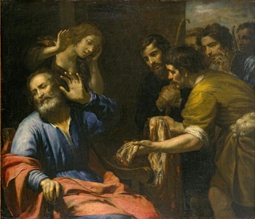 Joseph's coat brought to Jacob