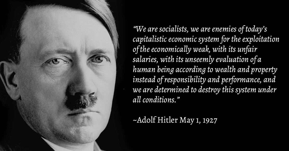 Hitler Socialist