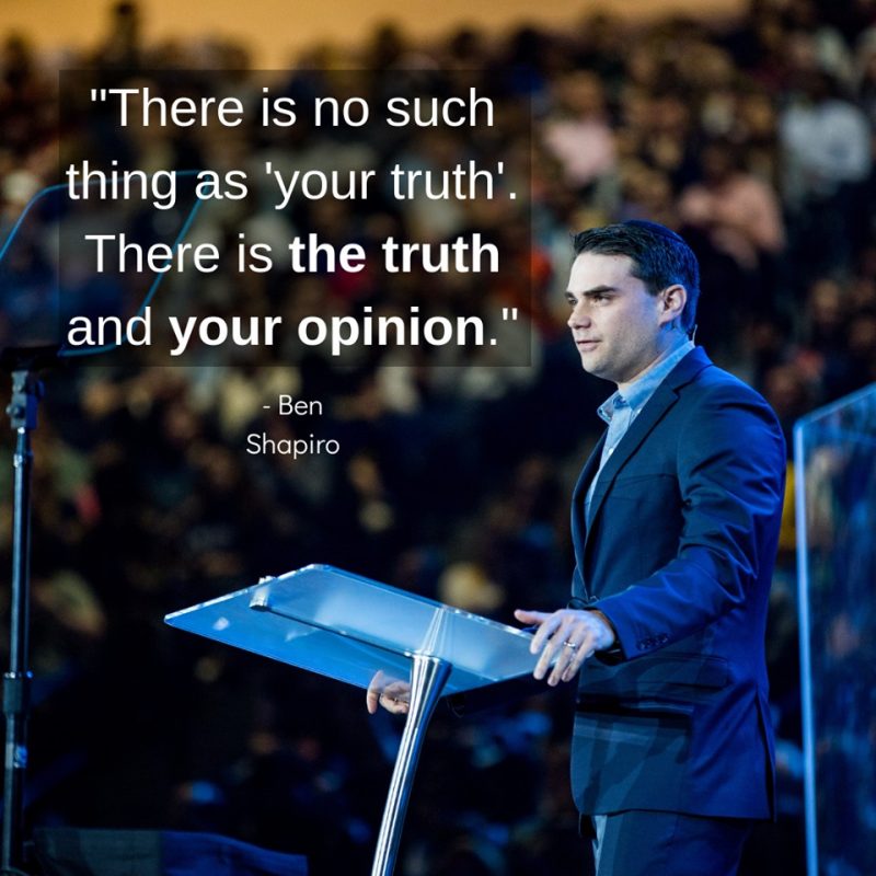 There is no such thing as your truth