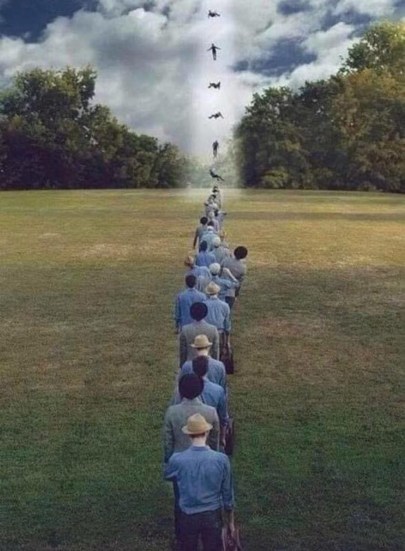 We are all in this line