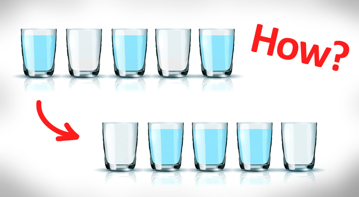 Glasses of Water puzzle