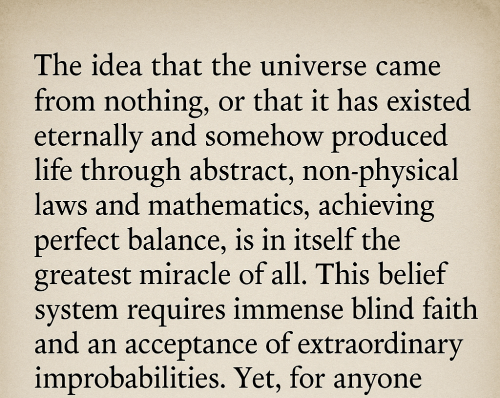 The Biggest Miracle that never happened