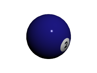 Specular Highlight Billiard Ball