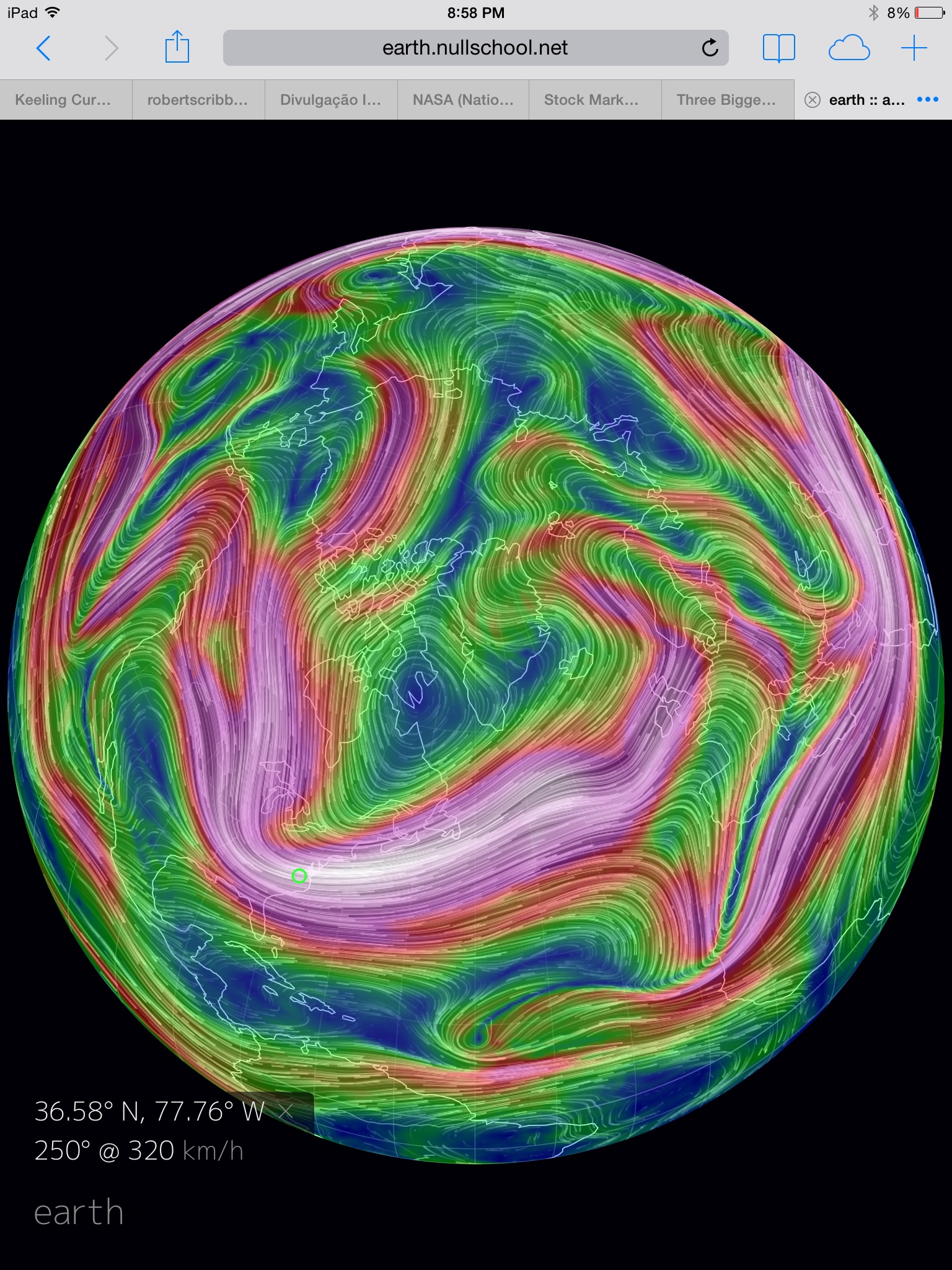 Jetstream-Globe