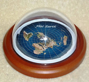 flat earth dome model