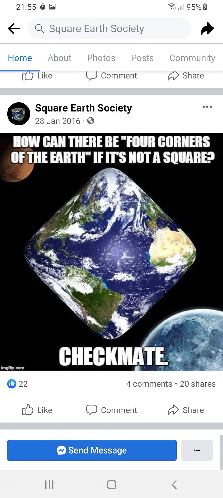 square-earth