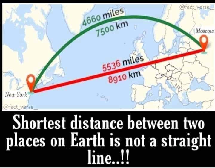 globe-route-is-shorter