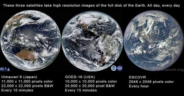 Satellite-photos